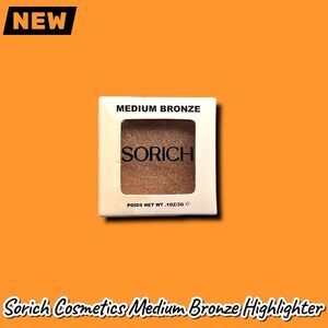 New in Box Sorich Cosmetics Medium Bronze Highlighter – 0.10 oz / 3g